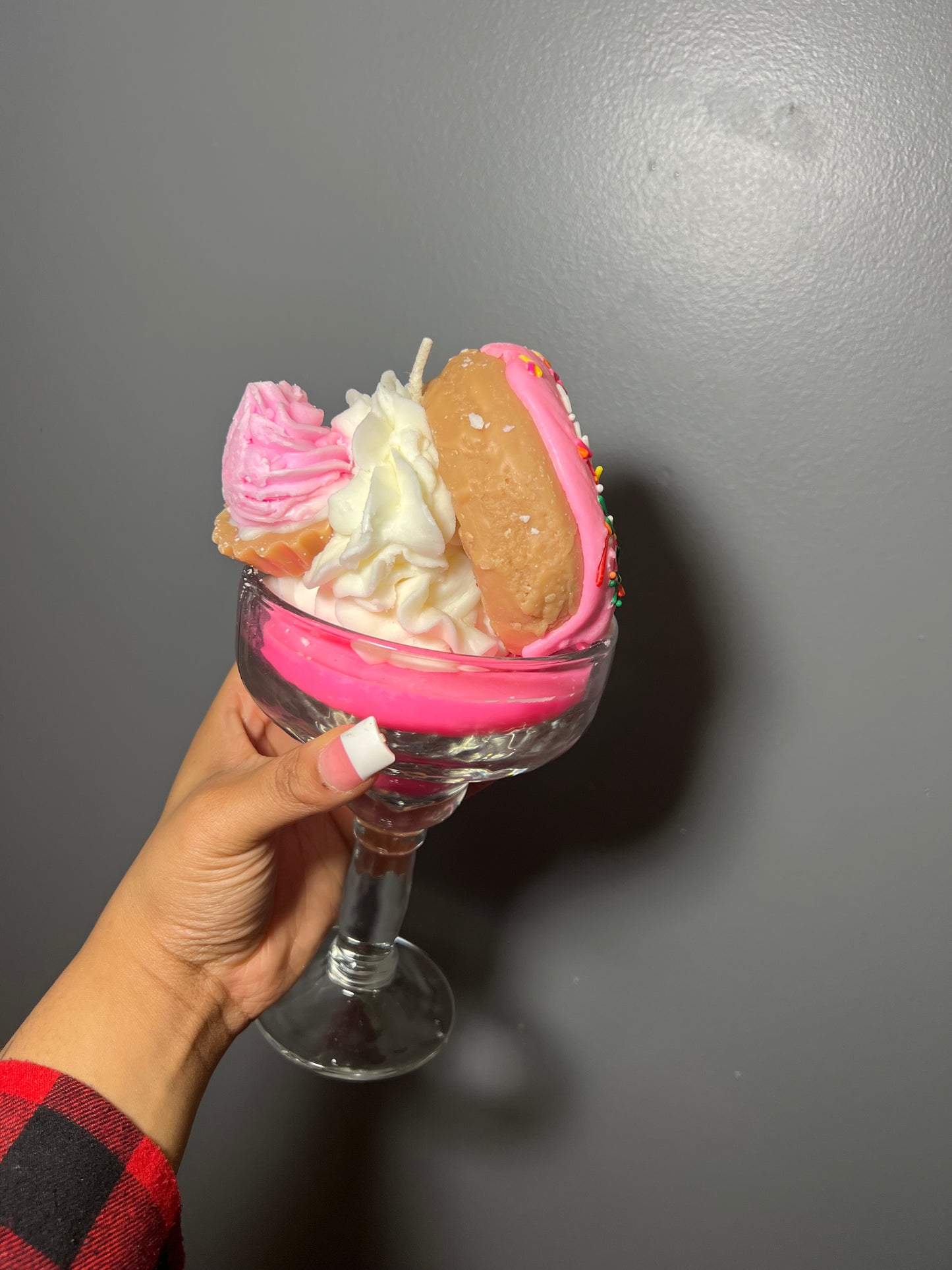 XL Donut Candle